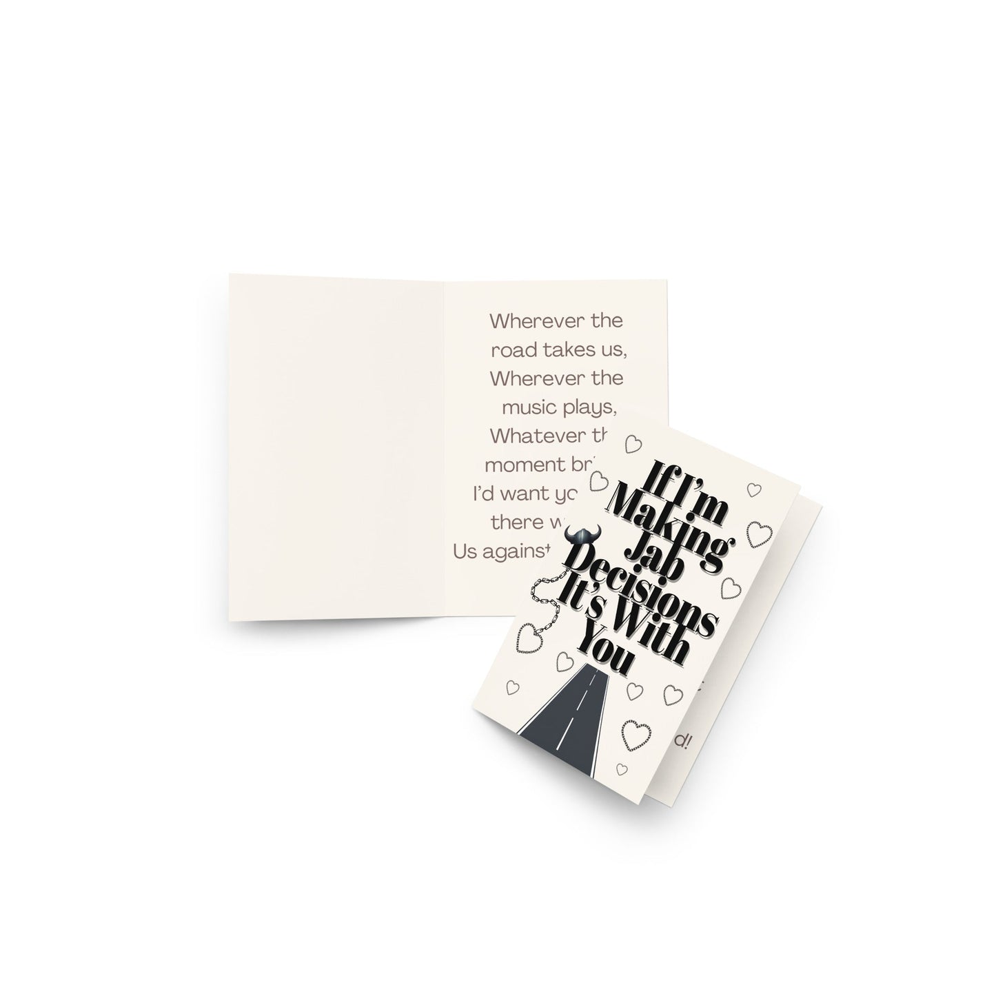 “Jab Decisions” - Universal Love Card